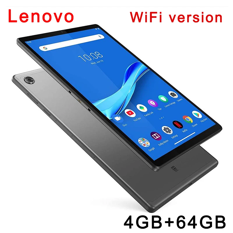 Оригинальный телефон Lenovo Tab M10 плюс TB X606F 10 3 дюймов 4 Гб оперативной памяти 64