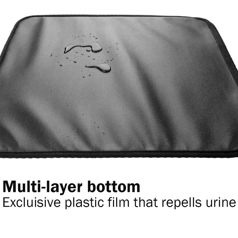 Складной коврик Petshy для кошачьего туалета нескользящий двухслойный из ЭВА