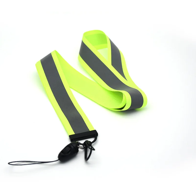 

Blackhead night vision reflective mobile phone rope hanging neck fashion men and women personalized creativity mobile phone rope