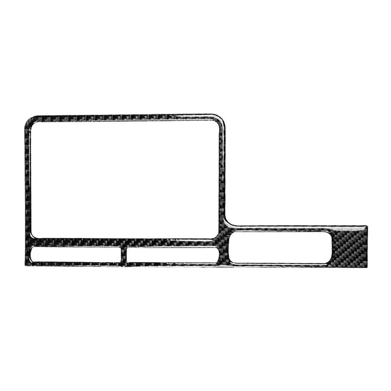 

Central Car Console Navigation Frame Cover Trim Styling Sticker Carbon Fiber Car Interior Accessories Fit for Nissan GTR R35