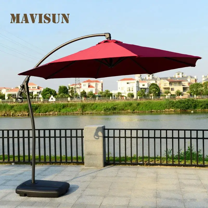 

Outdoor Parasol Patio Outdoor Terrace Garden Balcony Umbrella Coffee Shop Stall Banana Umbrella Outdoor Relaxation Furniture