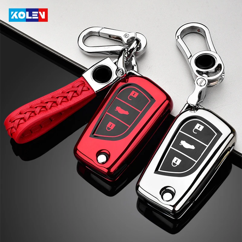 Чехол из ТПУ для Toyota Auris Corolla Reiz Avensis Verso Yaris Aygo Rav4 Scion TC IM|Футляр автомобильного