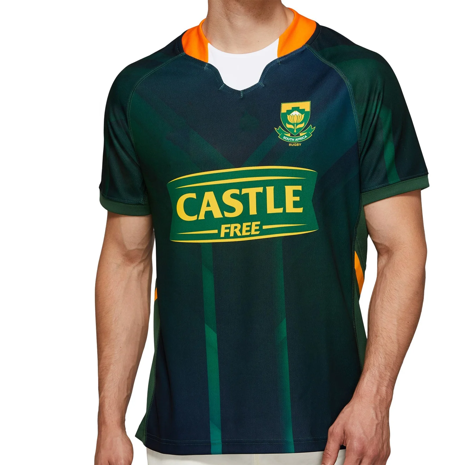 

RESYO FOR South Africa Sevens 2020 Mens Home Supporters Jersey Sport Shirt S-5XL
