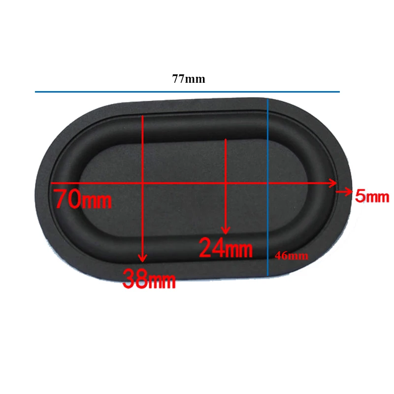 2 шт. резиновая басовая диафрагма|Портативные колонки| |
