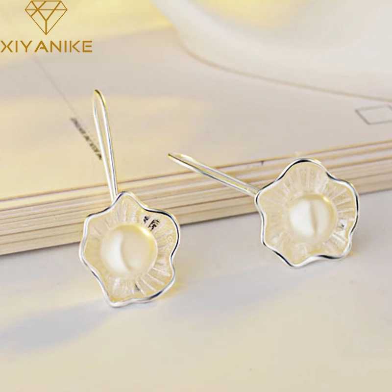 Серьги-гвоздики серебряного цвета с защитой от аллергии | Украшения и аксессуары