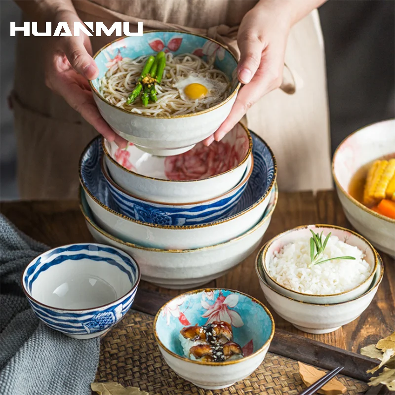 8 дюймов Европейский японский лапши чаша бытовой Ramen чаши посуда салатник миска