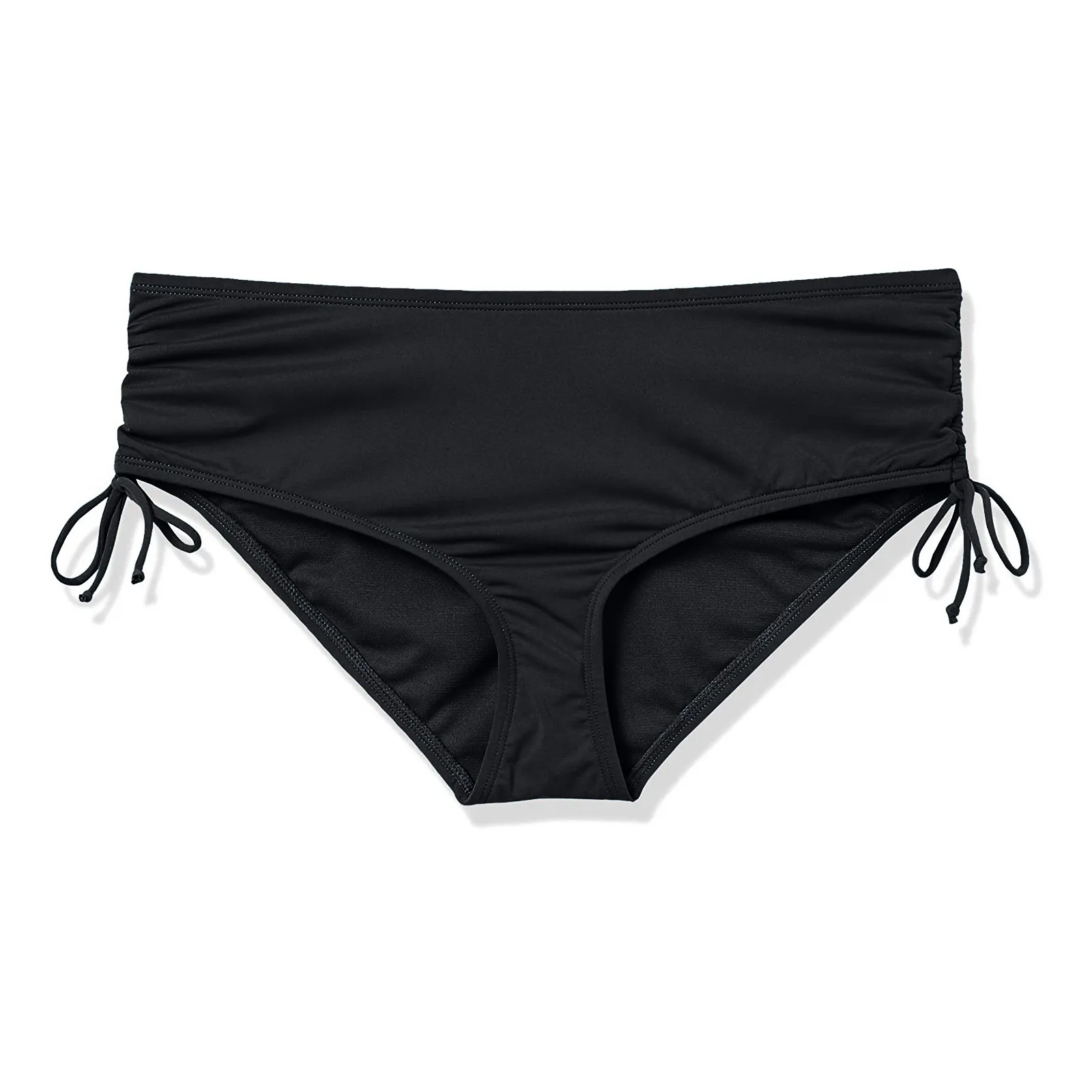 

Bikini Bottoms Women Swimwear Shorts Soild Underwear Adjustable Side Tie Swim Panties High Waisted Sexy Beach Swimming Bikini#Y2