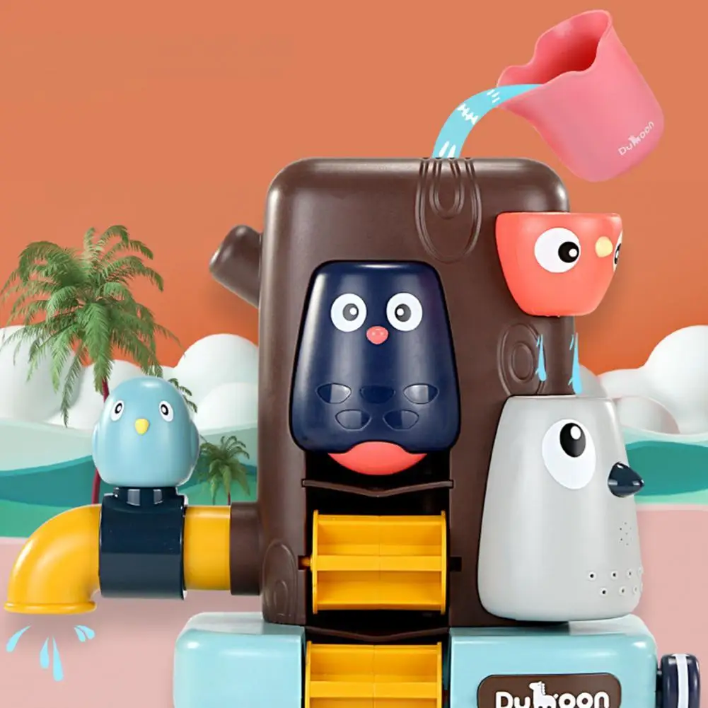 

Bath Toys Parent-child Relationship Smooth Edges Bath Toys Toddlers Firmly Three Powerful Suction Cups For Kids