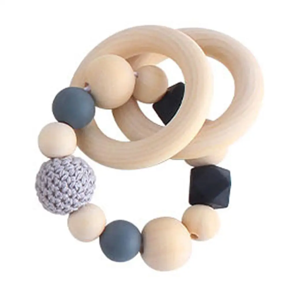 Детский силиконовый Прорезыватель-погремушка для соски-пустышки | Мать и ребенок