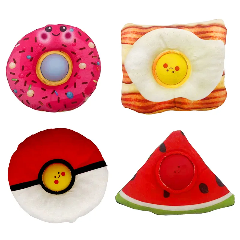 

Поп его плюшевый аниме кавайный холоднозащитный зажим музыкальный пончик авокадо омлет пицца снижение давления простой диммер Поппер игру...