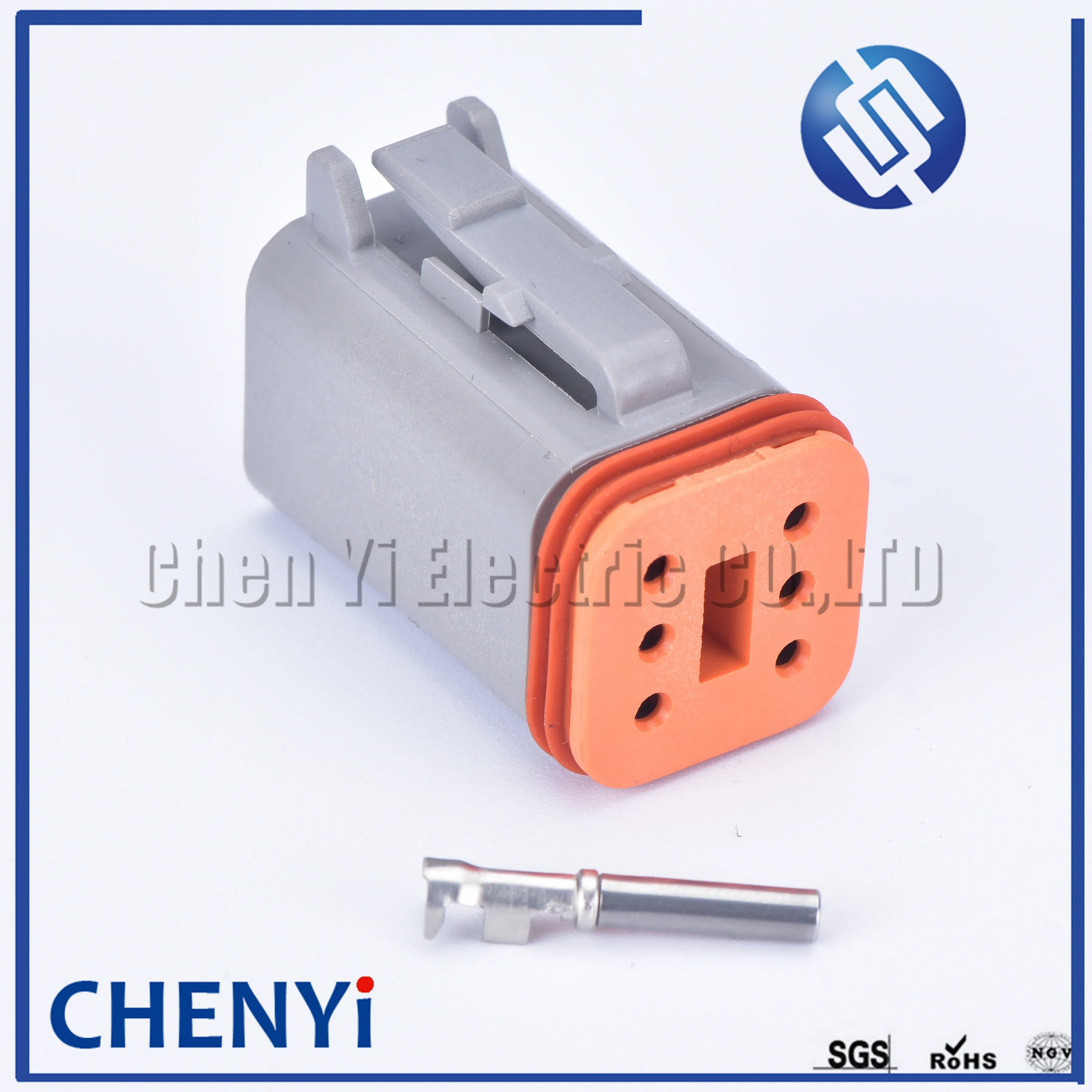 

5 sets DT 6 pin auto waterproof electrical connector female cable connector DT06-6S with pin