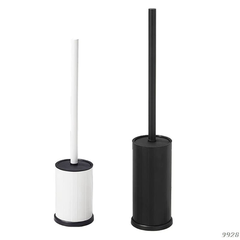 

Bathroom Bristle Toilet Brush with Base Punch-free Vertical Toilet Brush Shower Room Cleaning Brushes Home Clean Tool