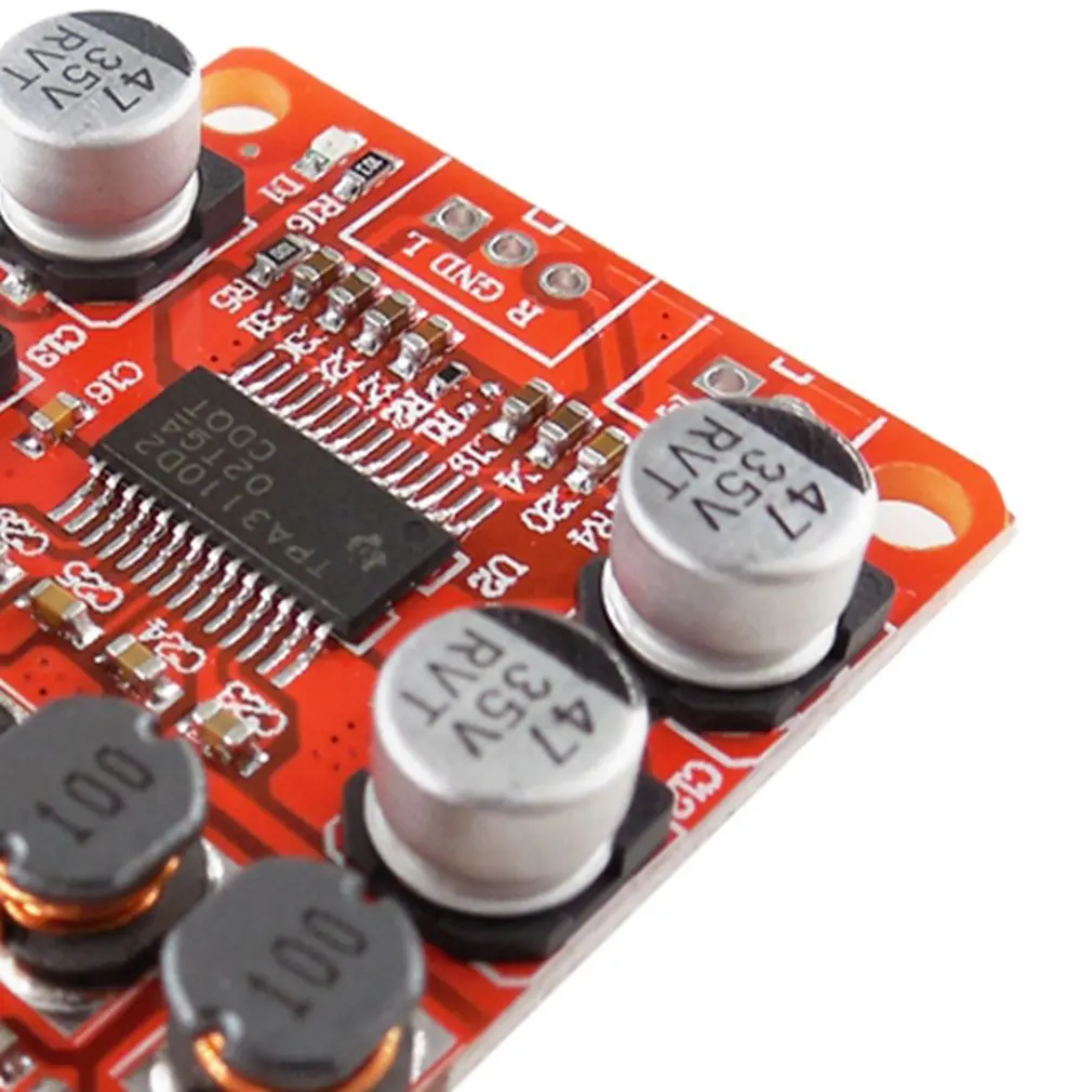 HW-644 TPA3110 Chip Digital Power Amplifier Module 2x15W Dual Channel Stereo Sound DIY Speaker Board | Электроника