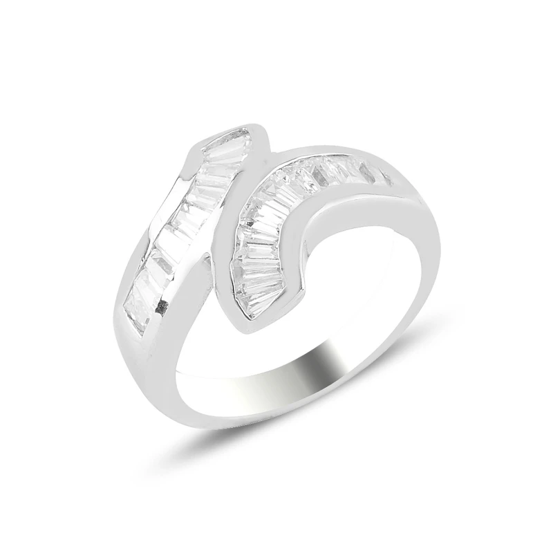 

Silverlina Silver Zircon Stone Ring