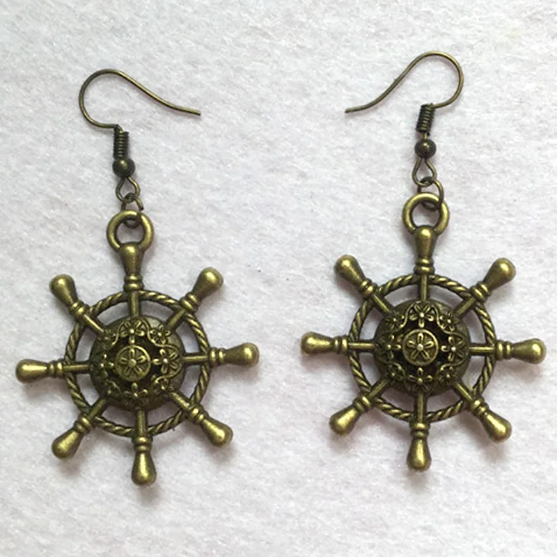 Женские винтажные серьги-подвески из металлического сплава | Украшения и