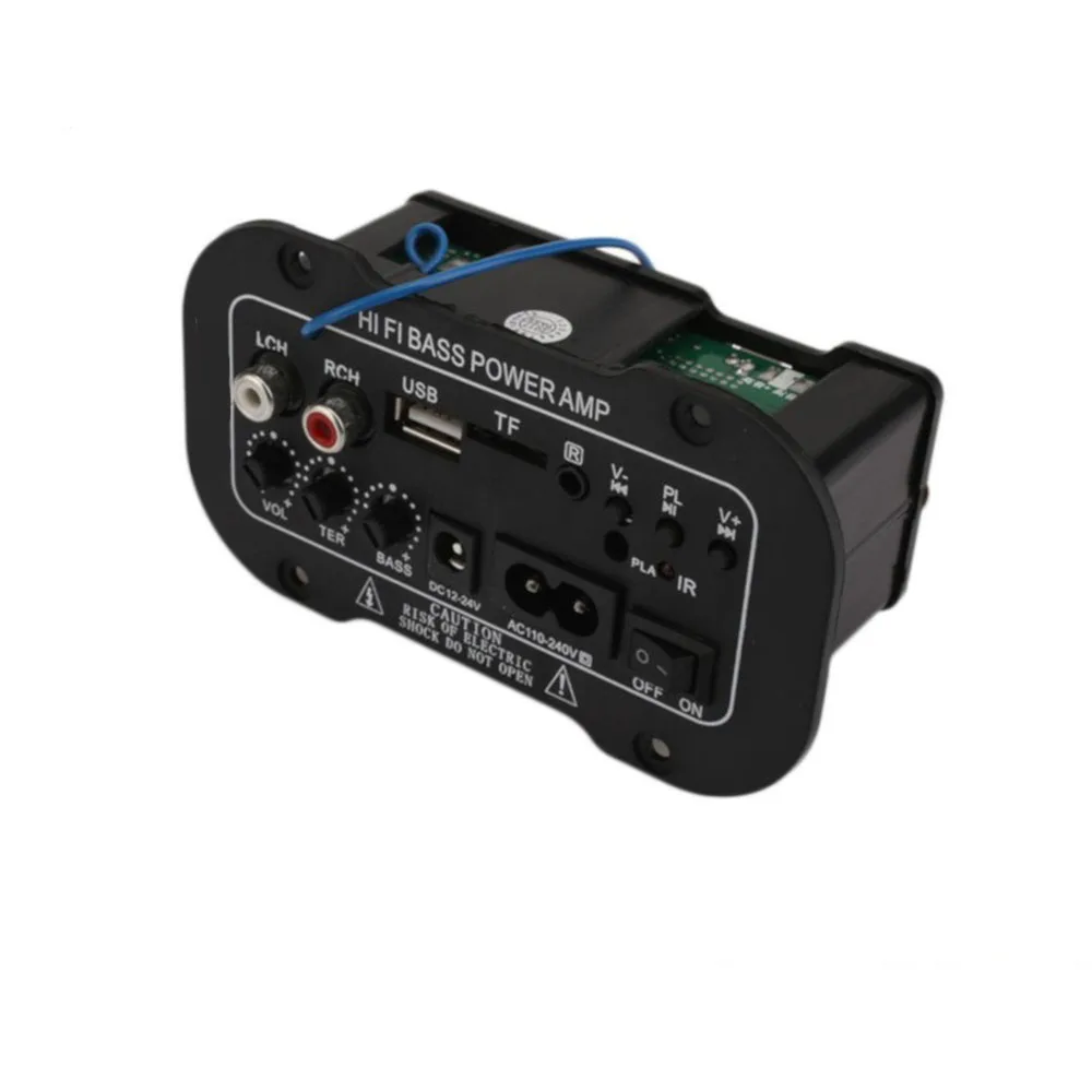 220V Universal Car Bluetooth Amplifier HIFI Audio Music Amplifiers TF Card MP3 Automotive Smart Power Amplificador Subwoofer | Автомобили