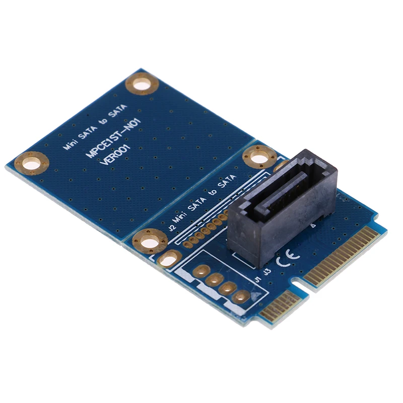 MSATA Mini PCI e Express SATA SSD слот для 7 Pin HDD адаптер конвертации карты|Компьютерные кабели и
