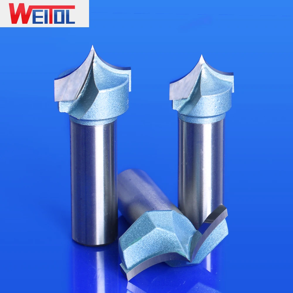 WeiTol 1 шт. 1/2 дюймовый формирователь инструменты для резьбы по дереву V образный