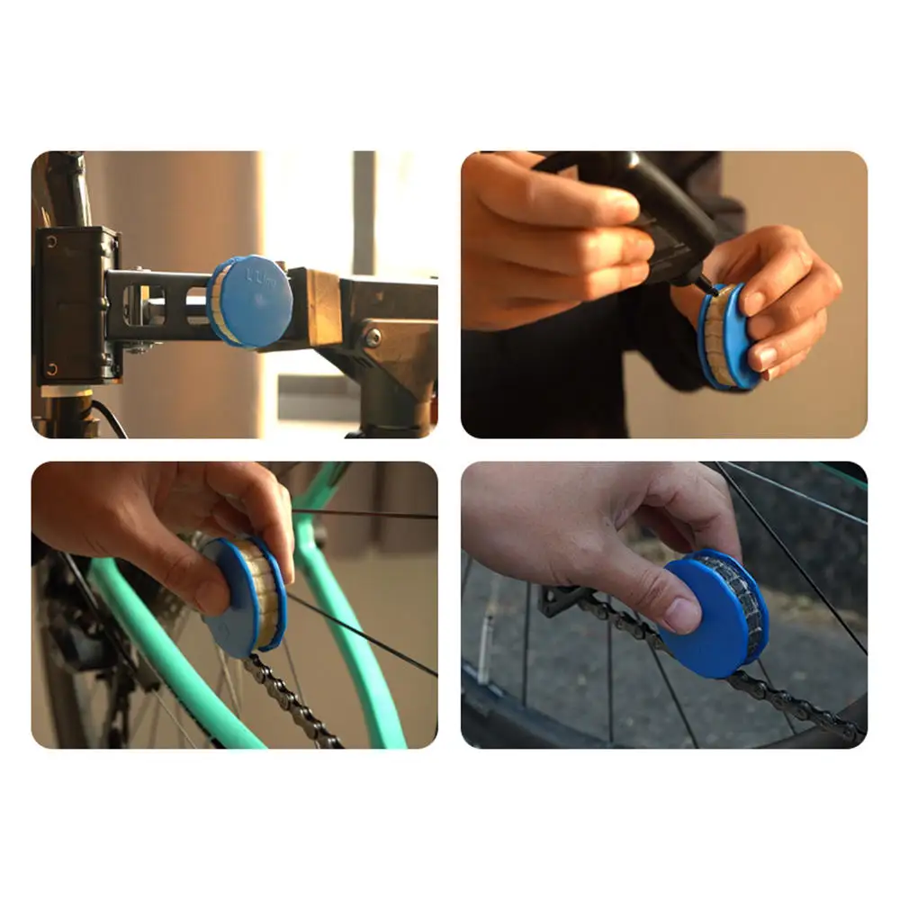 

Bicycle Roller Chain Oiler Lubricating Cycling Gear Roller Cleaner Lubricant Bicycle Chain Repair Tools Bike Accessorie