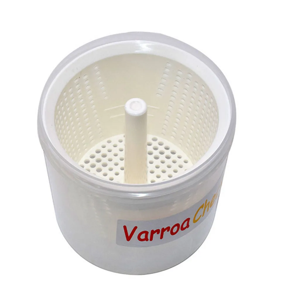 

1 Pcs Beekeeping Mite Test Bottle Transparent Bee Bee Mite Shake Bottle Outdoor Bee Mite Test Bottle Test Number Of Varroa Mites