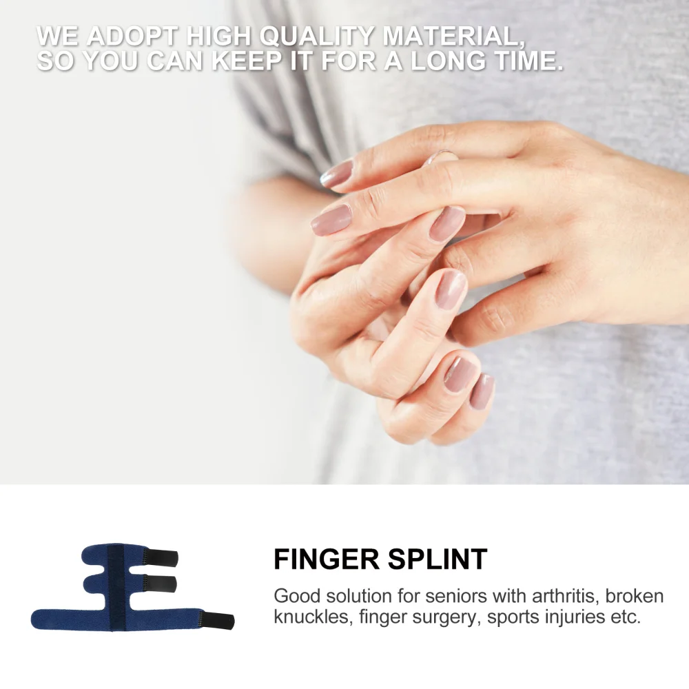 

1pc Trigger Finger Splint Practical Breathable Finger Supporting Splint