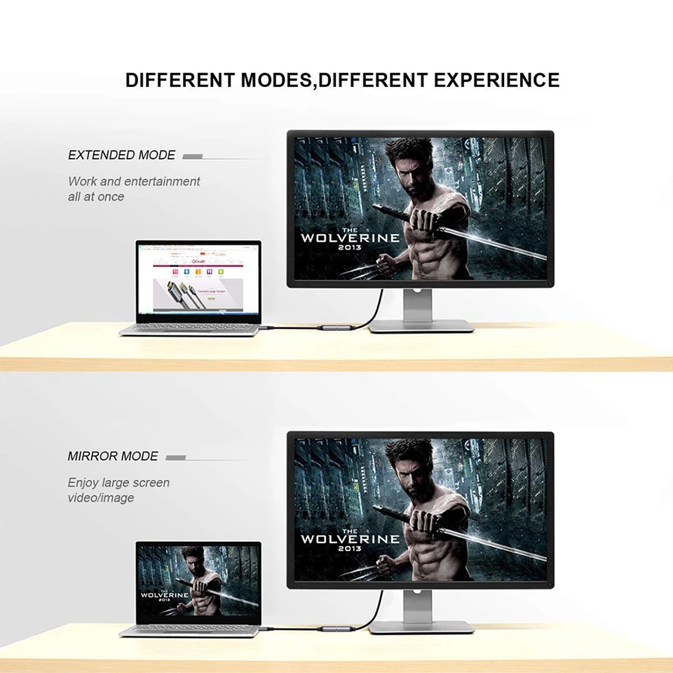 Кабель QGeeM USB C в HDMI совместимый адаптер 4K Type-c конвертер для huawei mate 20 macBook pro 2018 ipad
