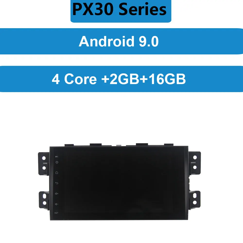 Zetech PX6 сенсорный экран Android 9,0 2 din Автомобильный Радио DVD gps для Kia Borrego/Mohave 2008-2012 Автомобильный мультимедийный для Kia Mohave - Цвет: ROM16GB