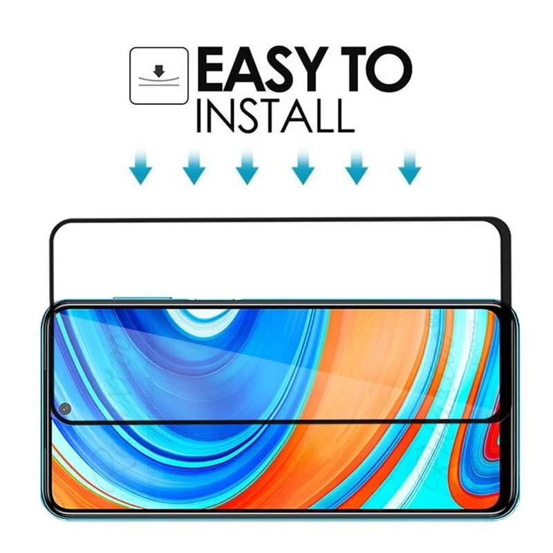 2 в 1 закаленное стекло для Xiaomi Redmi Note 8t 8 9 Pro max Защитная пленка объектива камеры на