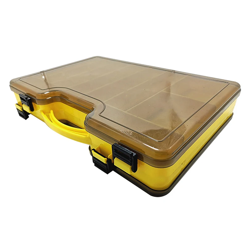 

Fishing Tackle Boxes Large Space Double Multi-function Lure Box Free Space