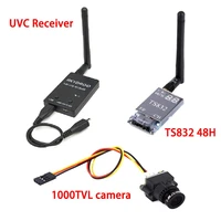 5 8g fpv receiver uvc video downlink otg vr android phone ts832 48ch 600mw wireless av transmitter 1000tv camer 2 8mm