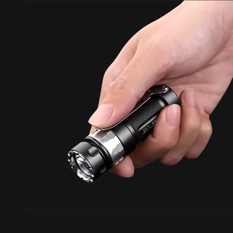 Jetbeam RRT01 Cree XPL светодиодный бесступенчатый Тактический светильник с затемнением, походный разведочный фонарь светильник с батареей Mirco USB 16340