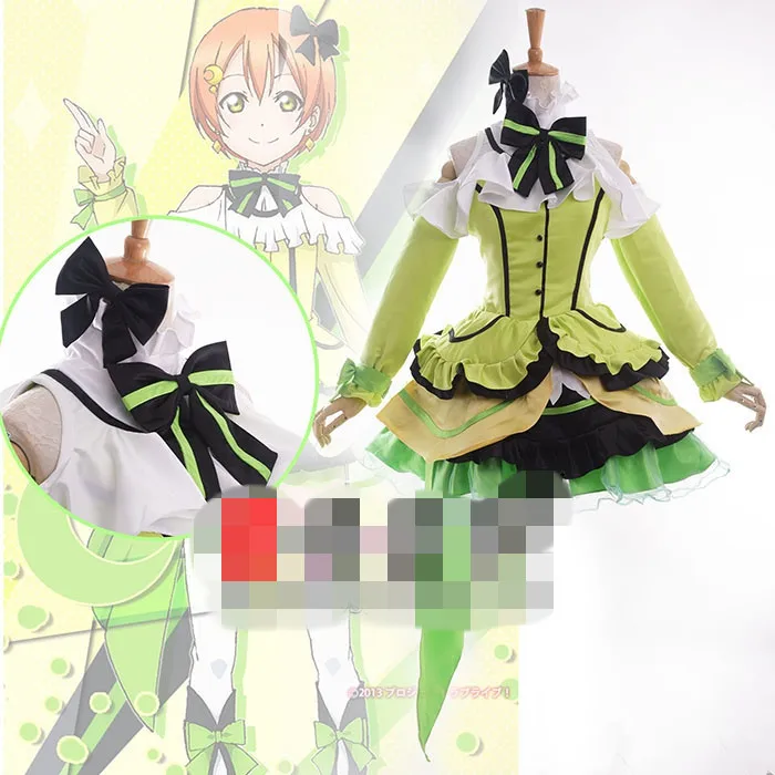 Аниме Косплей костюм в стиле Love Live kira sensation Rin Hoshizora платье для пения женское A| |