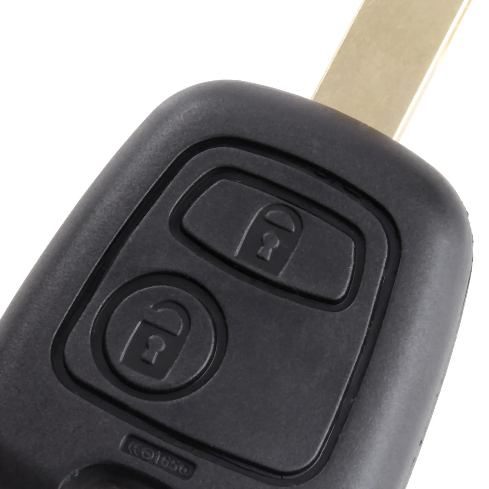 2 кнопки сменный Корпус Ключа Uncut Blade автомобильный пустой корпус для