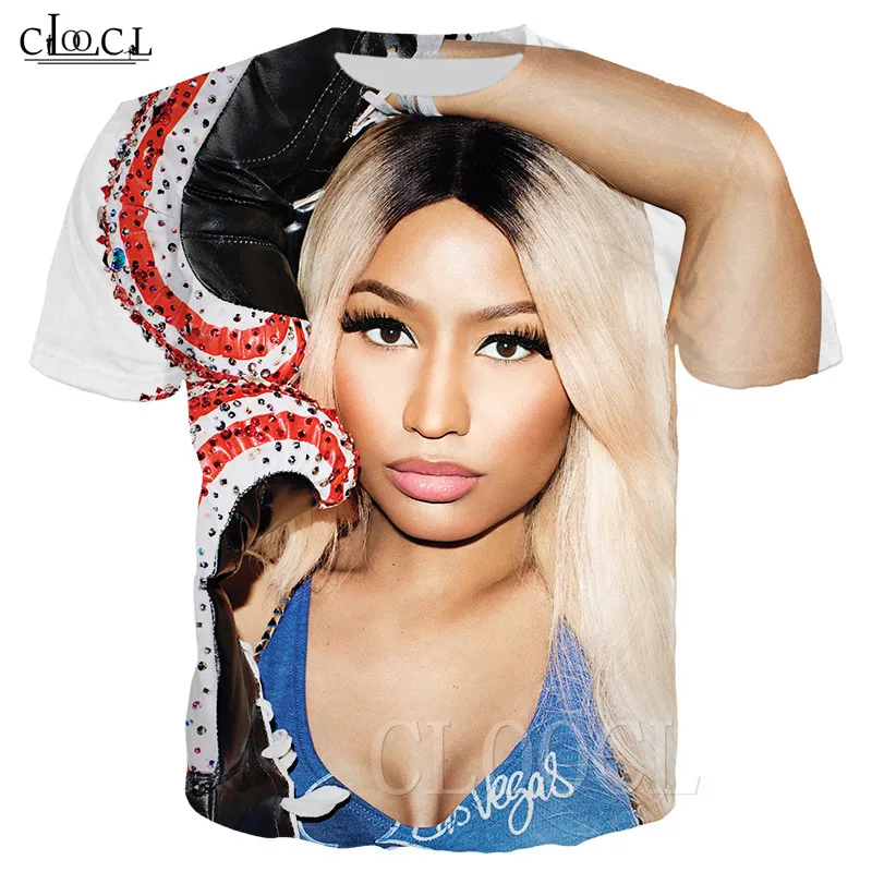 Футболка Nicki Minaj летняя мужская и женская толстовка в стиле Харадзюку