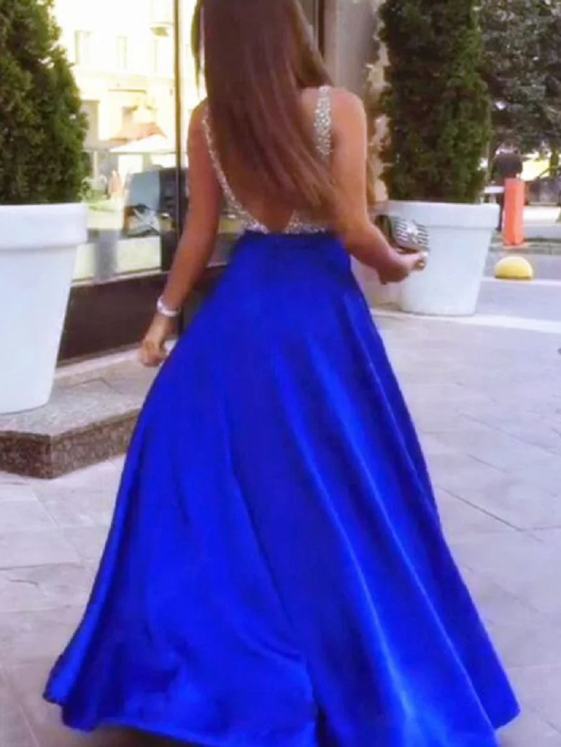 

New Sexy V-Neck Sleeveless Sequin Dress