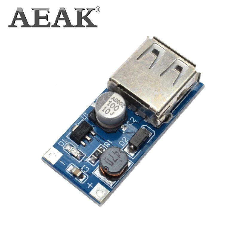 AEAK DC USB Выход зарядное устройство шаг вверх Мощность Boost модуль 0 9 V ~ 5V 600MA