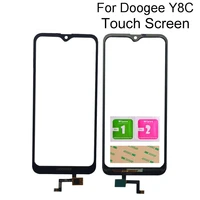 6 1 touch screen glass for doogee y8c front glass panel touch screen sensor touchscreen tools 3m glue adhesive