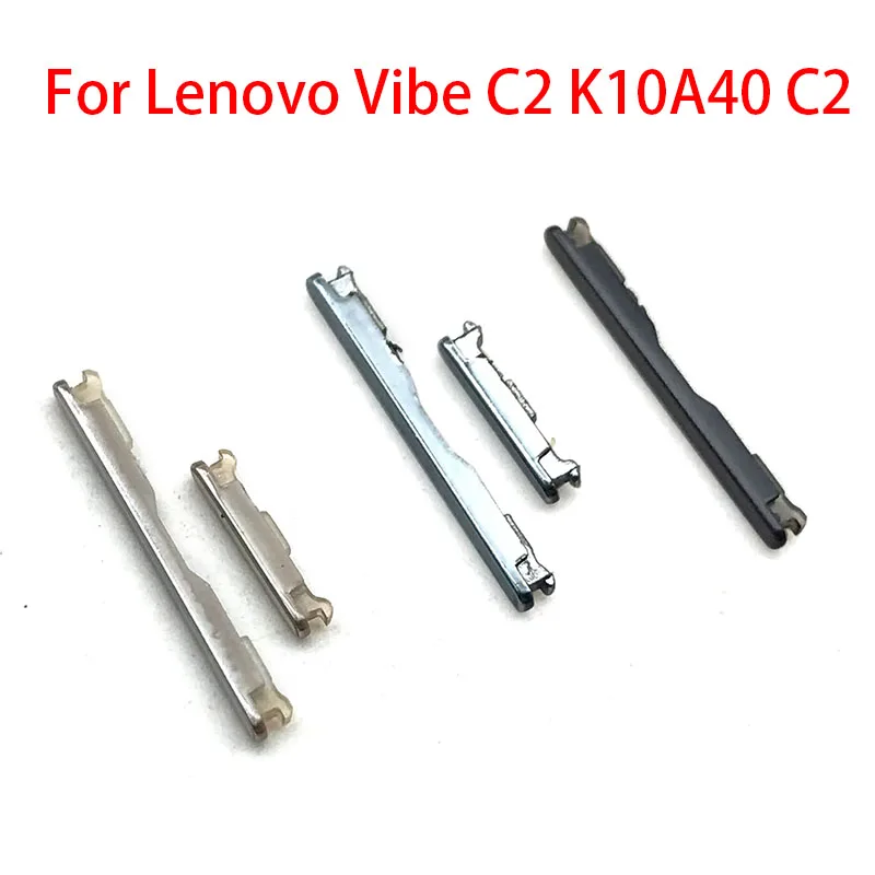 

100% New Power Button Volume Button Keys For Lenovo Vibe C2 K10A40 C2 Housing Replacement , (is not flex)