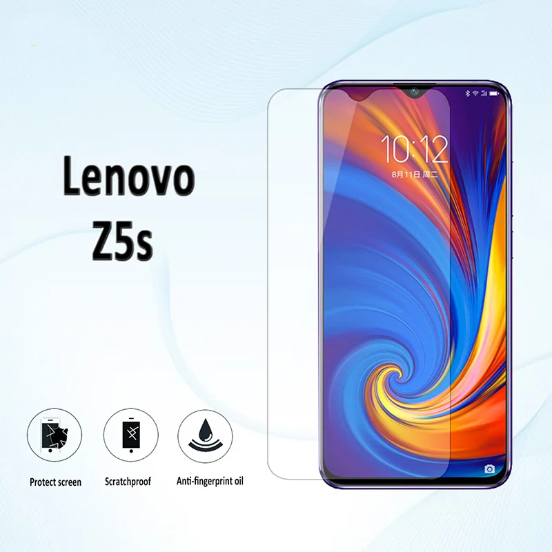 Настоящее стекло, lenovo Z5S, закаленное стекло, Защита экрана для lenovo Z5S Z5 S, 6,", защитная пленка для переднего телефона, 2 шт