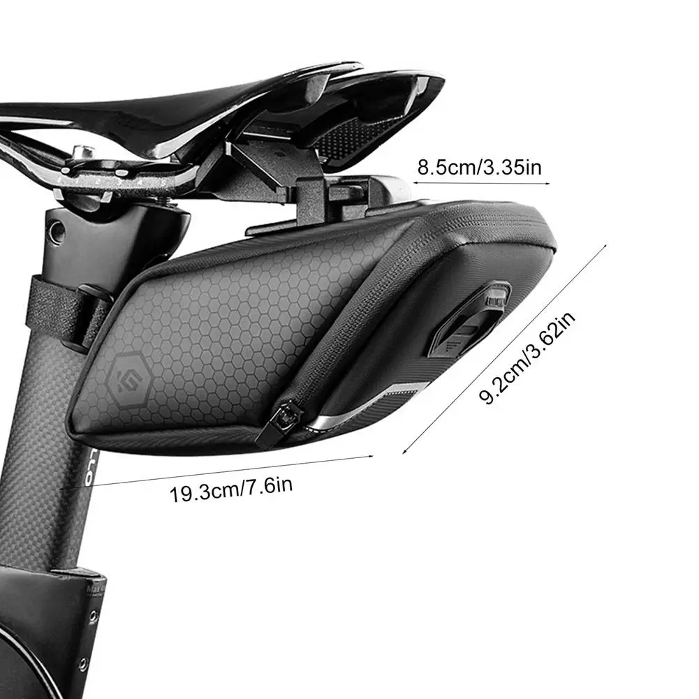 

Bicycle Saddle Bag For Refletive Rear Seatpost MTB Bike Bag Rainproof Reflective Light Cycling Bag Bicycle Accessories