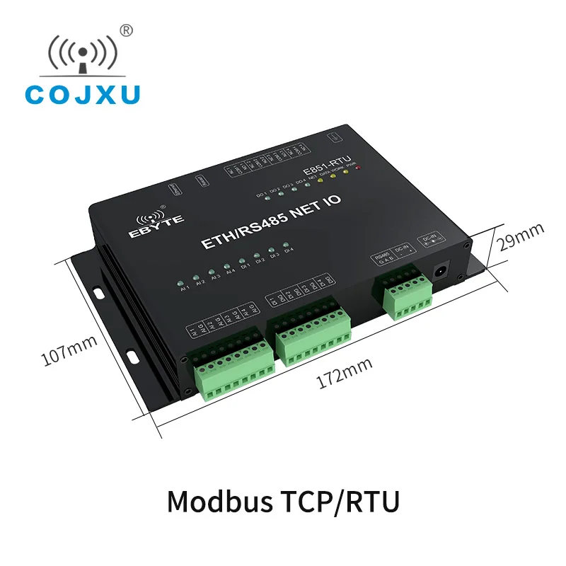 Modbus реле RTU Tcp модуль ввода вывода с аналоговым и цифровым дисплеем модем 12