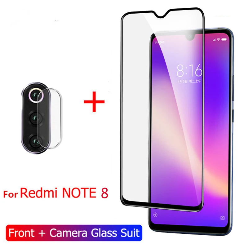 2 в 1 защитная пленка из закаленного стекла redmi note 8 pro 7a 7 камера объектив среднего