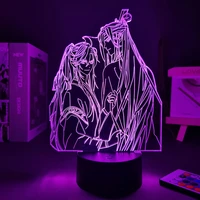 acrylic 3d light bl mo dao zu shi lamp for bed room decor touch sensor colorful led night lights lamp mo dao zu shi lan zhan