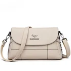 Роскошные белые женские сумки-мессенджеры, женские кожаные сумки, маленькая сумка через плечо для женщин, сумки на плечо от известного бренда, дизайнеры, Новинка