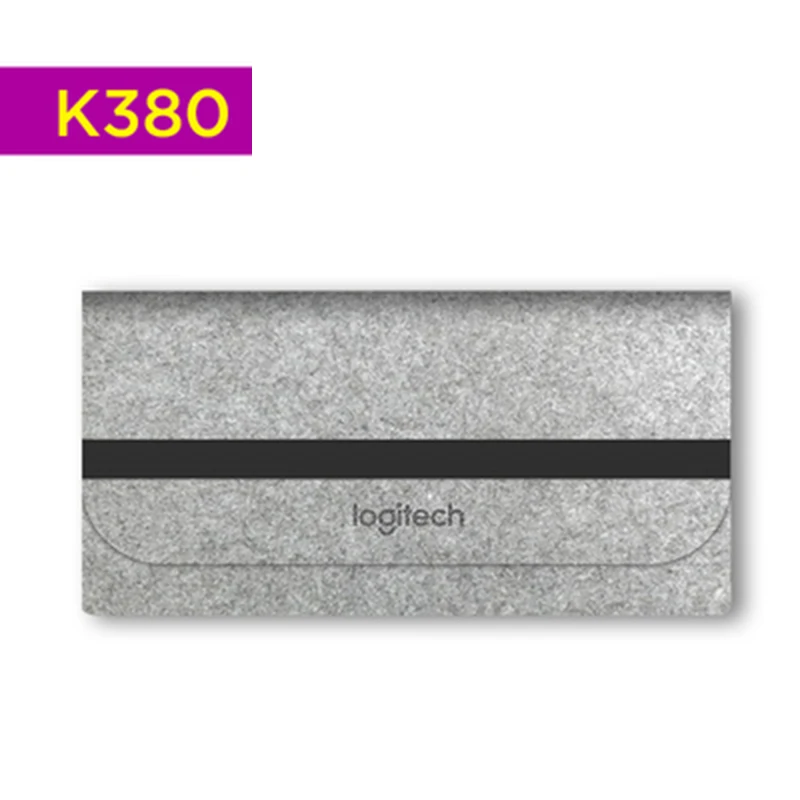 K380 Logitech K480 K380 Bluetooth клавиатура портативный пылезащитный фетровый чехол для хранения - Цвет: K380