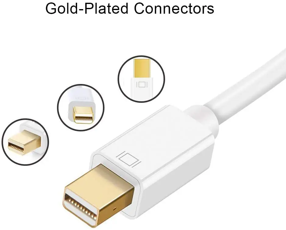 Active 4K @ 30Hz Mini Display Port to HDMI Adapter DP (совместим с портом Thunderbolt) AV HDTV адаптер Папа