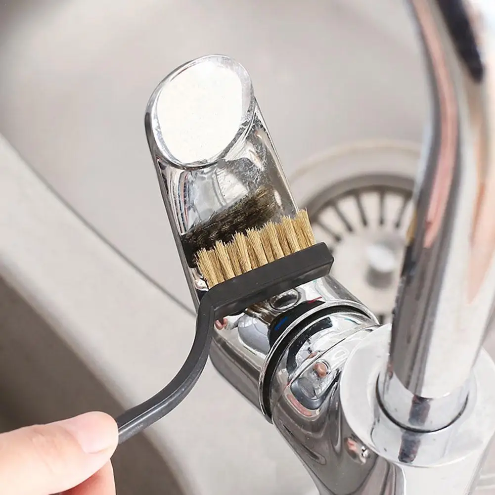 

Gas Stove Cleaning Wire Brush Kitchen Tools Metal Fiber Strong Cleaning Household Brush Brush Tools Decontamination K4W3