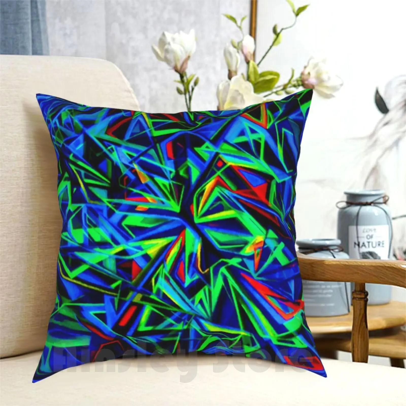 

The Door Project Pillow Case Printed Home Soft Throw Pillow Free Hand The Door Logo Fantasy Paper Drawing Mind S Travels