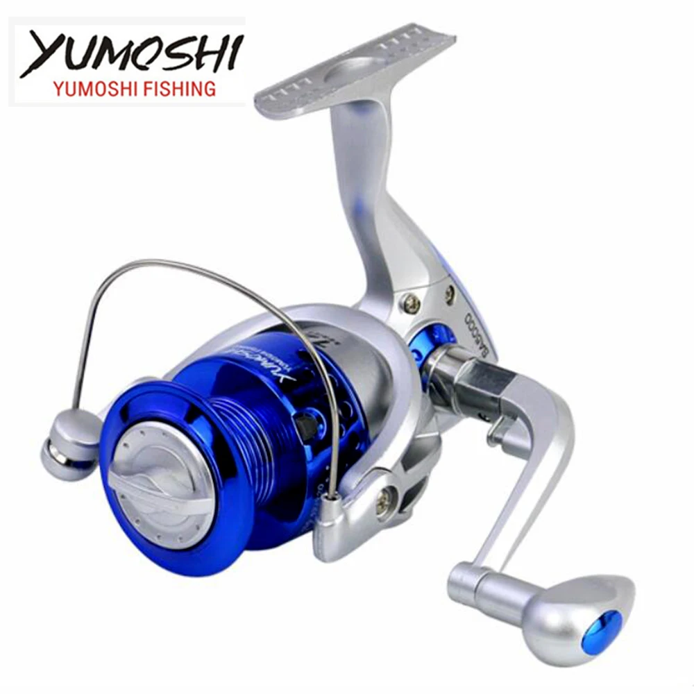 YUMOSHI Рыболовная катушка спиннинговая пластиковая левая и правая сменная ручка
