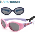 IVSTA 0-3 детские солнцезащитные очки детские с веревкой солнцезащитные очки для детей девочек мальчиков гибкие силиконовые TR90 поляризованные линзы без винта